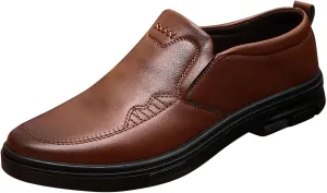 Mens Classic Dress Mesh Sneakers Oxfords for Men Business Modern Lace-Up Lightweight Walking Shoes
