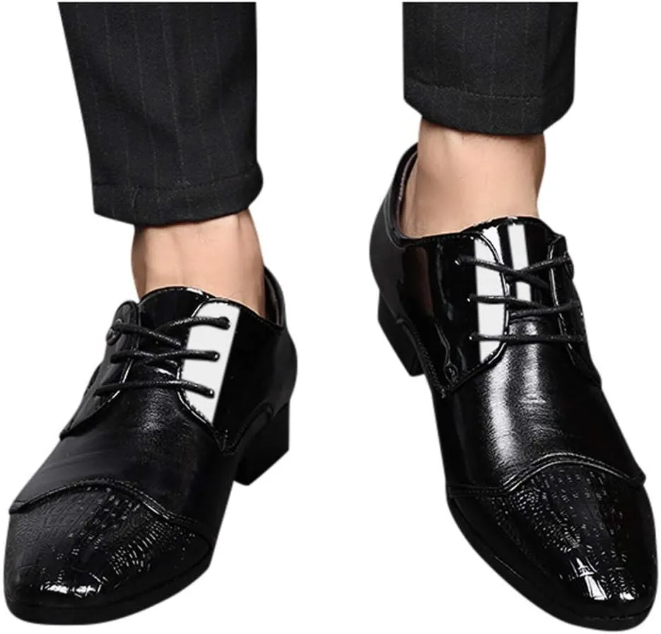 Mens Classic Dress Mesh Sneakers Oxfords for Men Comfortable Modern Fashion Lightweight Walking Shoes
