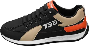 Men's Comfortable Diabetic Shoes Comfortable Breathable Stretch Canvas Slip on Sneaker Supportive Walking Shoes