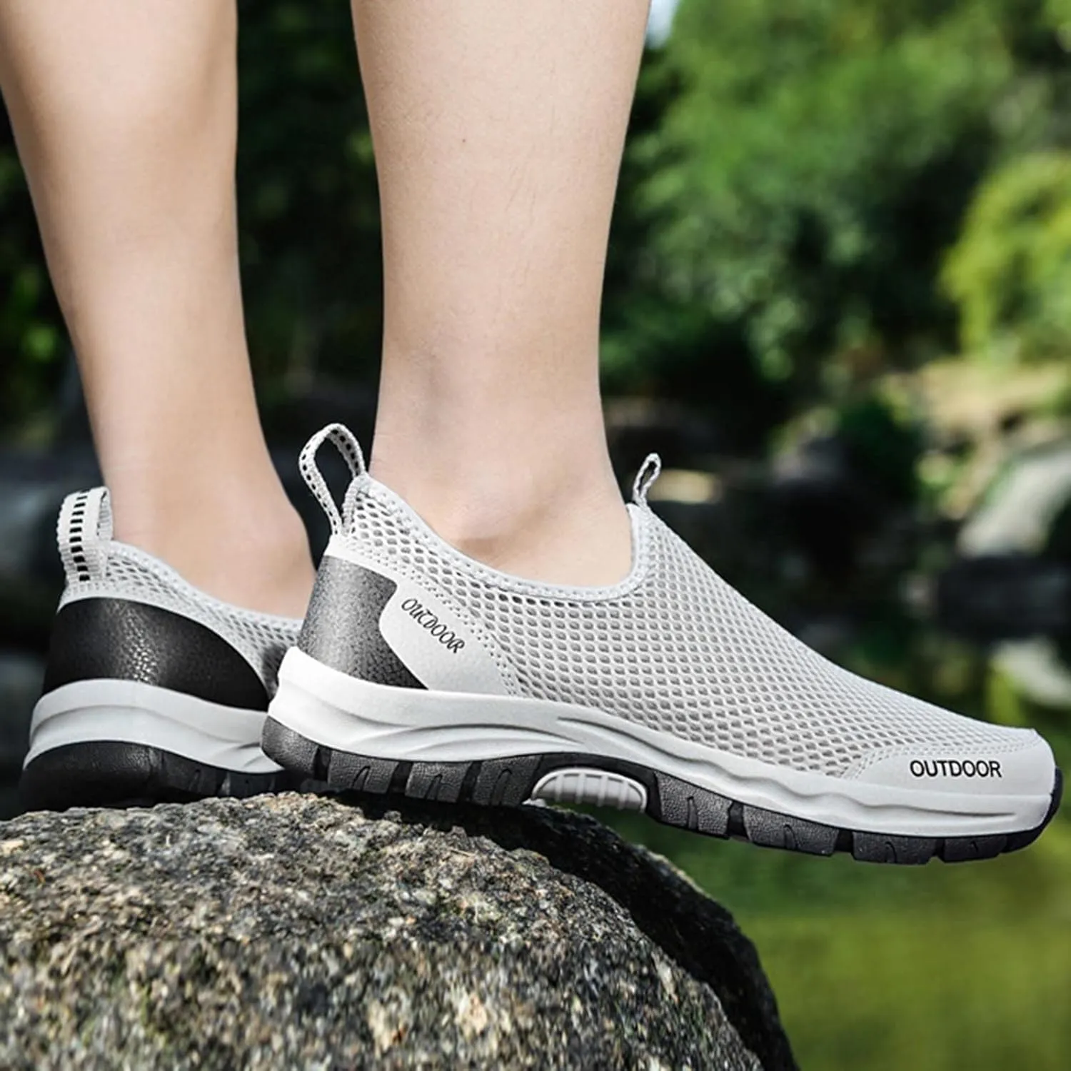 Men's Comfortable Stretch Workout Shoes Non Slip Lightweight Workout Shoe Fashion Lightweight Sneakers for Men