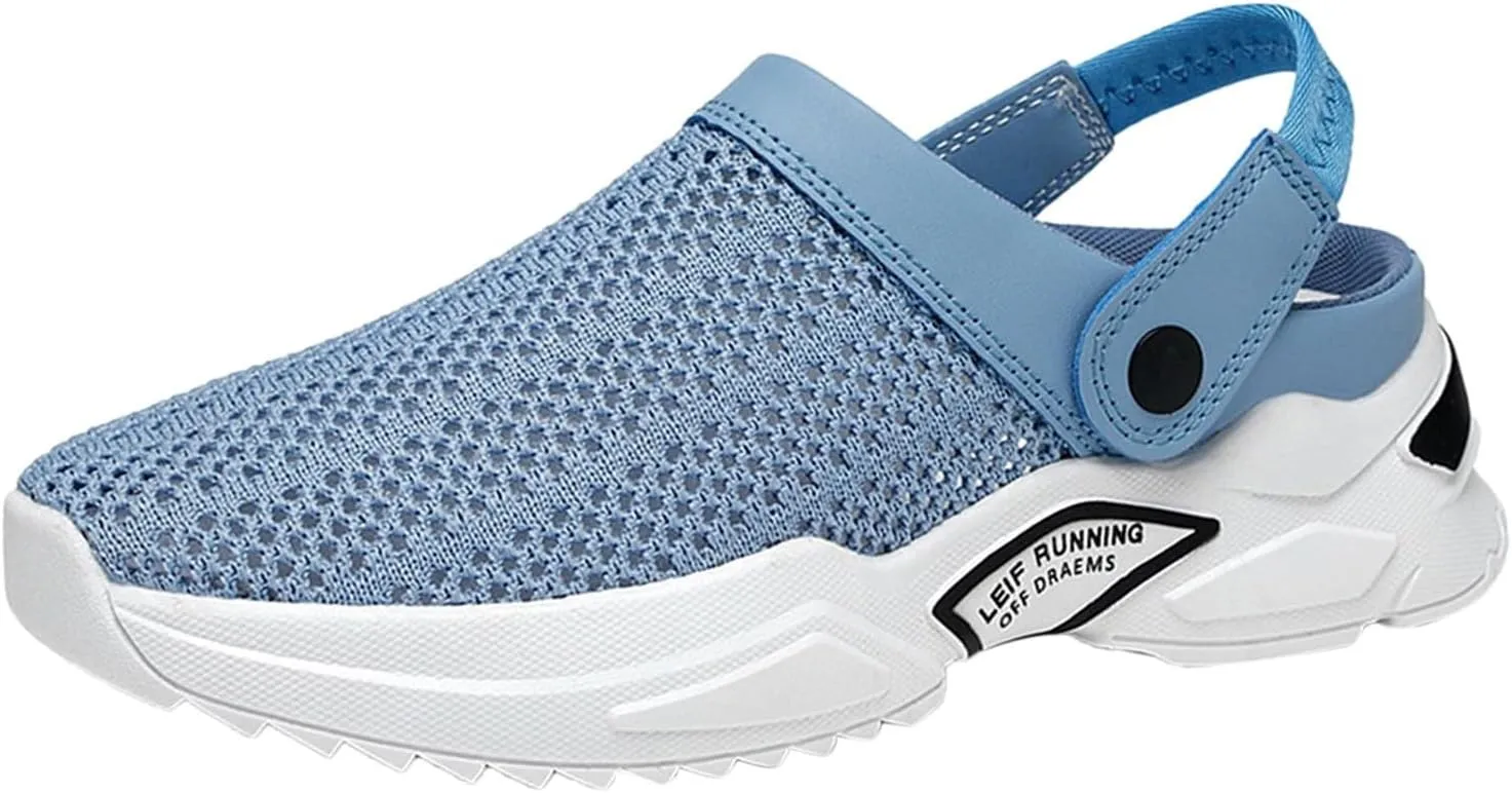 Men's Comfortable Summer Sandals Breathable Lightweight Casual Slip On Shoes for Walking Outdoor Beach