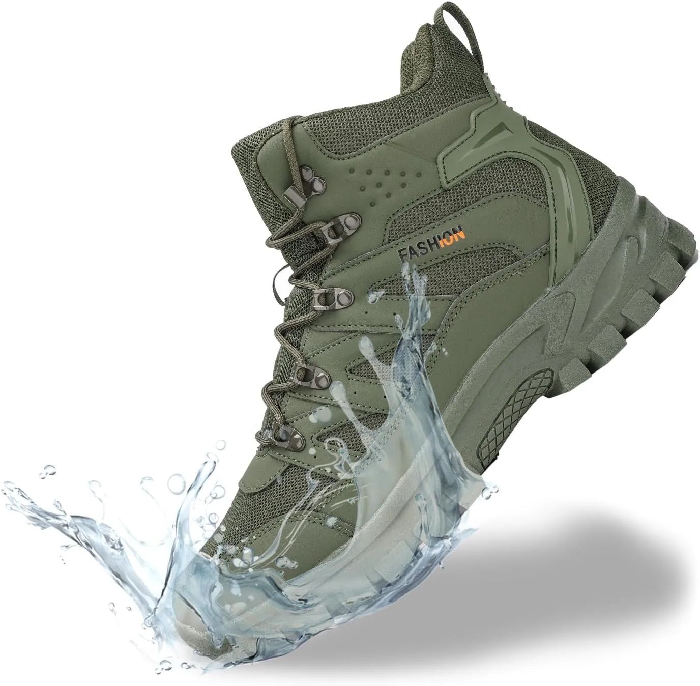 Men's Hiking Boots Hiking Shoes,Waterproof Outdoor Trekking Backpacking Mountaineering Boots 8061