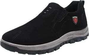 Men’s Hiking Shoes Breathable Lightweight Walking Shoes Slip on Workout Shoes for Trekking Camping Walking Fishing