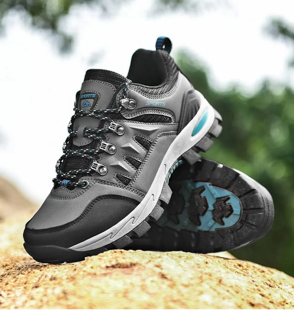 Men's Hiking Shoes Waterproof Anti Slip Hiking Boots Outdoor Lightweight Trekking Sneakers