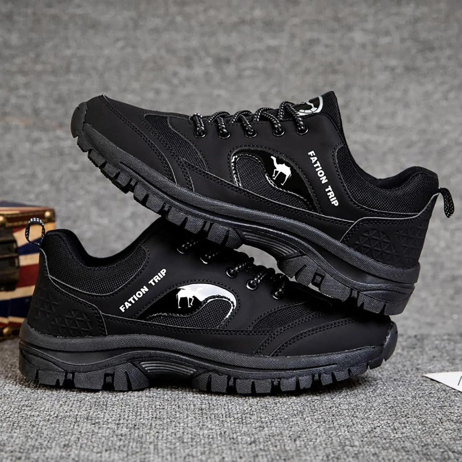 Men's Lightweight Cushion Sneakers Comfortable Lightweight Casual Walking Shoe Lightweight Work Shoes for Men