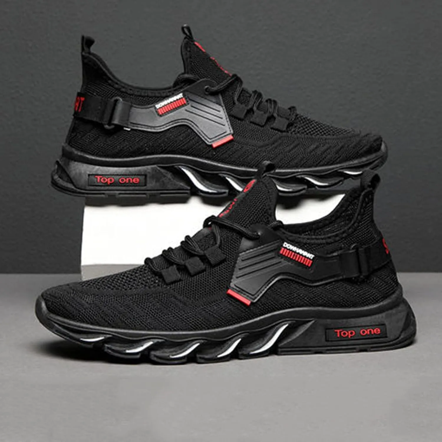 Men's Lightweight Cushion Sneakers Lightweight Breathable Walking Shoe Gym Tennis Men's Comfortable Dress Shoes