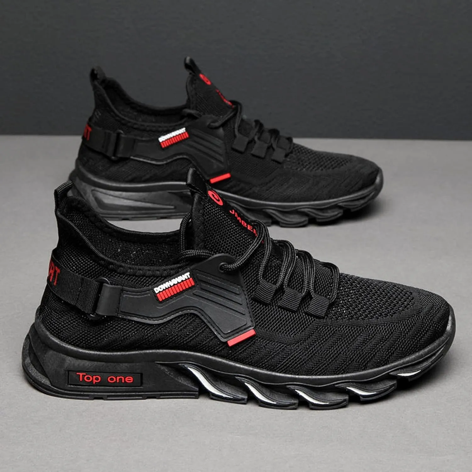 Men's Lightweight Cushion Sneakers Lightweight Breathable Walking Shoe Gym Tennis Men's Comfortable Dress Shoes