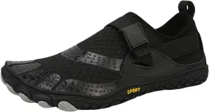 Mens Lightweight Minimalist Shoes Lightweight Breathable Slip On Running Shoe Men's Arch Support Insole Shoes