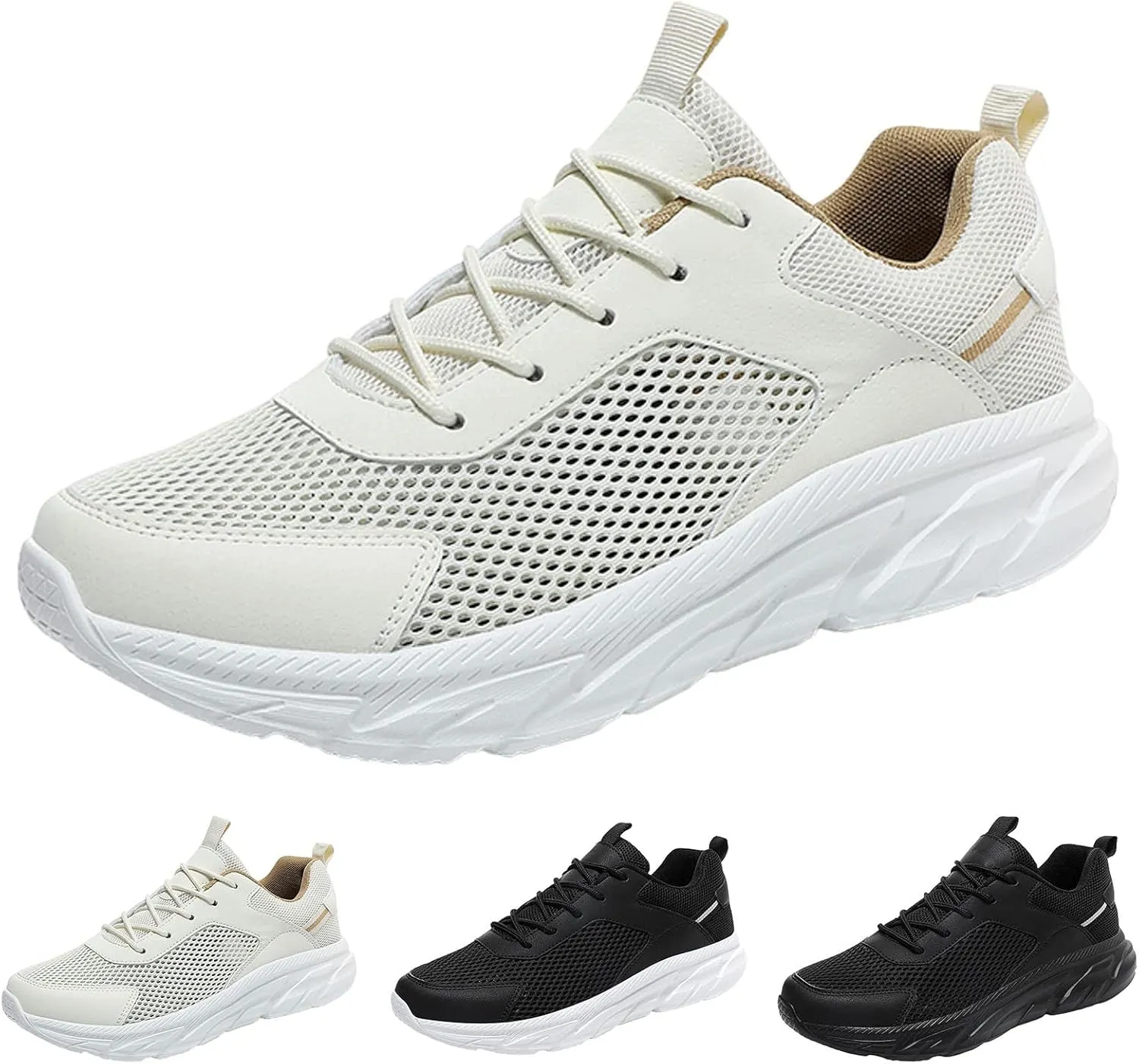Men's Lightweight Non Slip Barefoot Shoes Comfortable Lightweight Casual Walking Shoe Non Slip Barefoot Sneaker