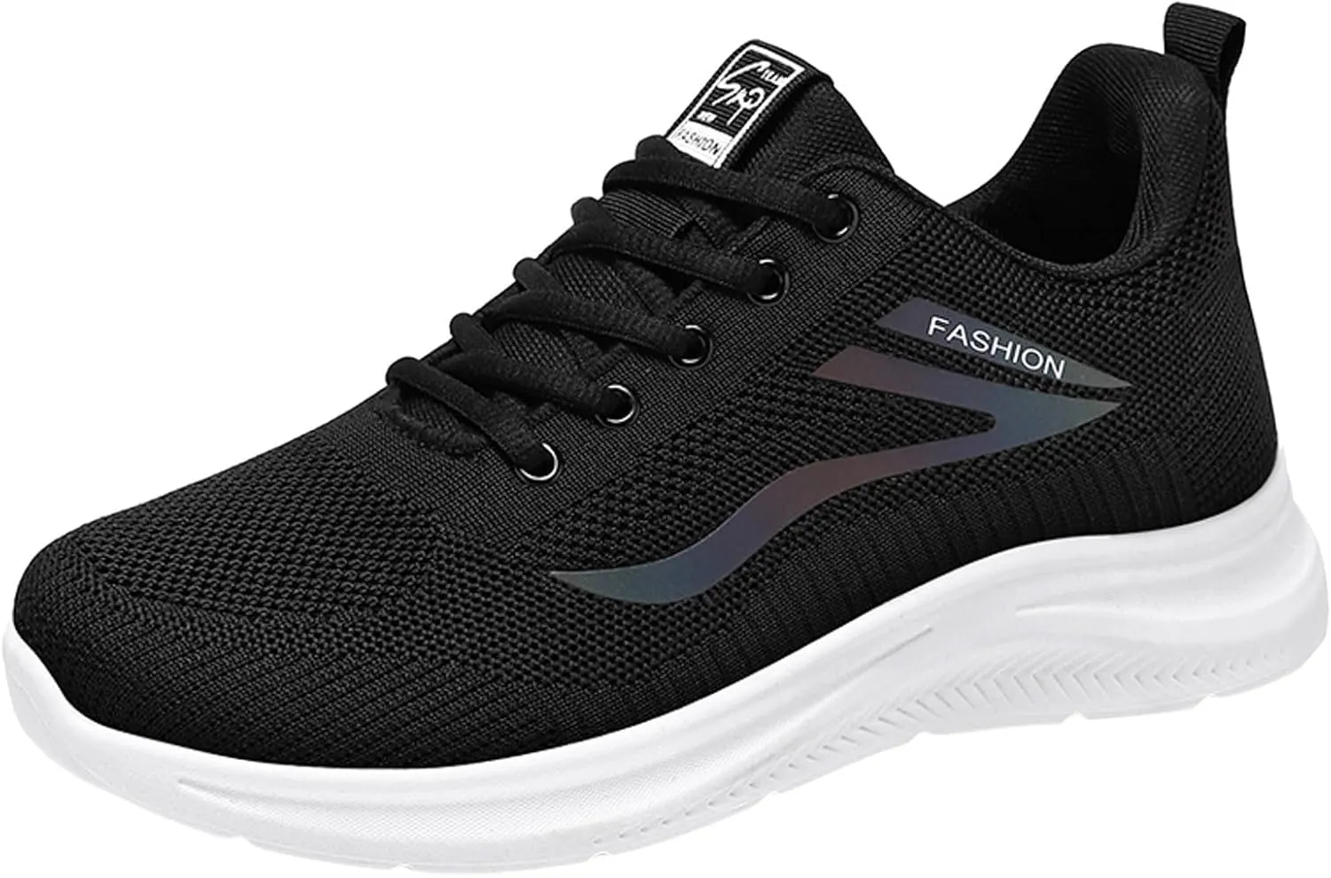 Men's Lightweight Non Slip Barefoot Shoes Lace Up Lightweight Breathable Fashion Sneaker Non Slip Walking Shoes