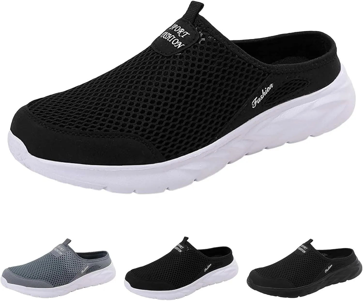 Men's Lightweight Non Slip Barefoot Shoes Lightweight Sport Gym Jogging Walking Sneaker Versatile Elderly Shoes