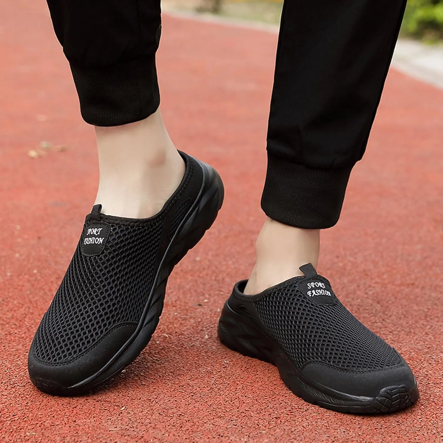 Men's Lightweight Non Slip Barefoot Shoes Lightweight Sport Gym Jogging Walking Sneaker Versatile Elderly Shoes