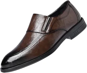 Men's Loafers Casual Slip On Shoes Soft Loafers for Men Lightweight Driving Boat Shoes Mens Genuine Leather Slip on Loafers Lightweight Non Slip Soft Driving Business Work Casual Shoes