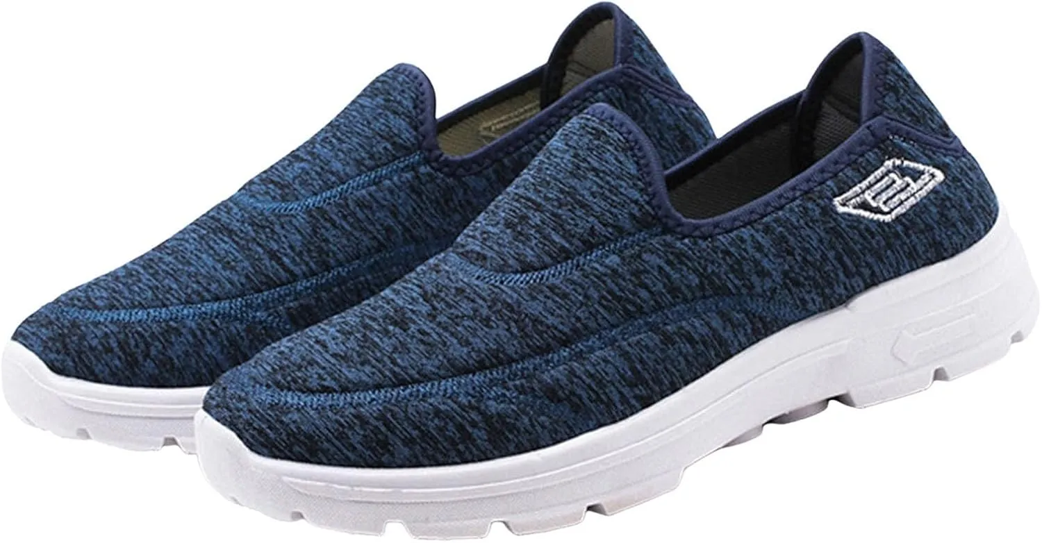 Men's Orthopedic Comfortable Slip-On Shoes Comfortable Lightweight Casual Walking Shoe Supportive Walking Shoes