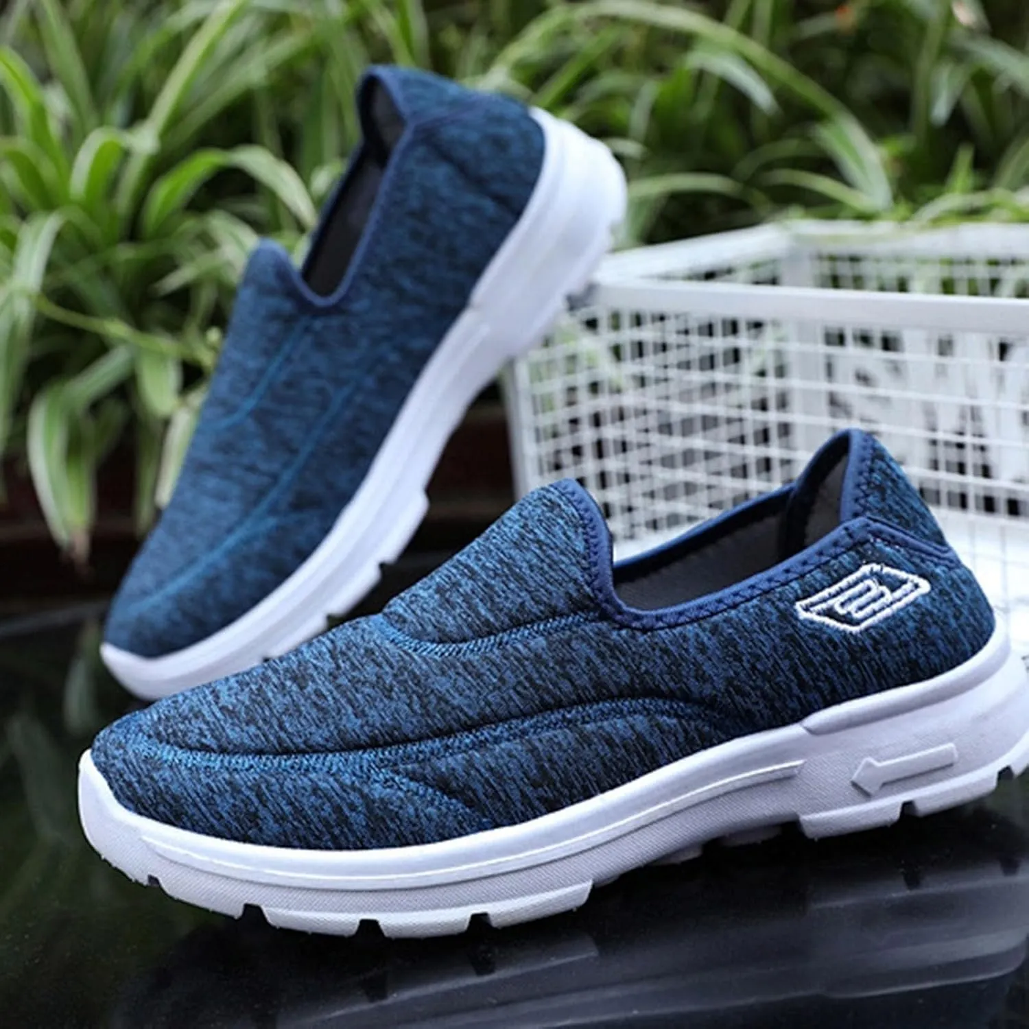 Men's Orthopedic Comfortable Slip-On Shoes Comfortable Lightweight Casual Walking Shoe Supportive Walking Shoes