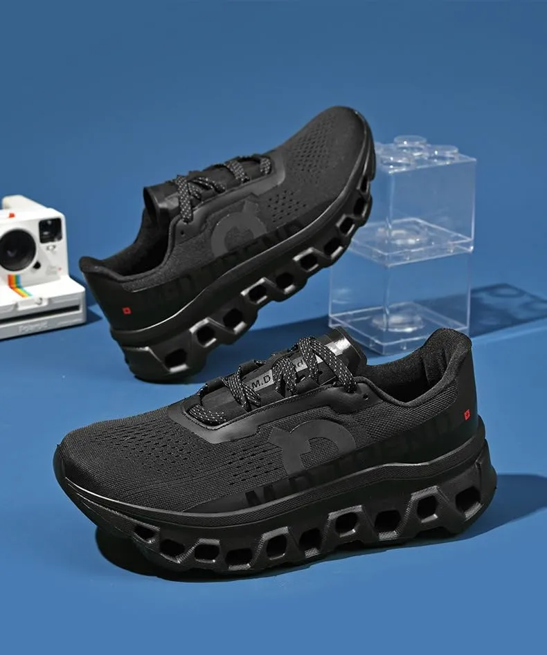 Men's Running Sneakers Shoes Comfortable Cushioned Mens Road Running Shoes, Slip on Breathable Soft Bottom Casual Athletic Shoes, Walking Tennis Jogging Workout Men Wide Trainers