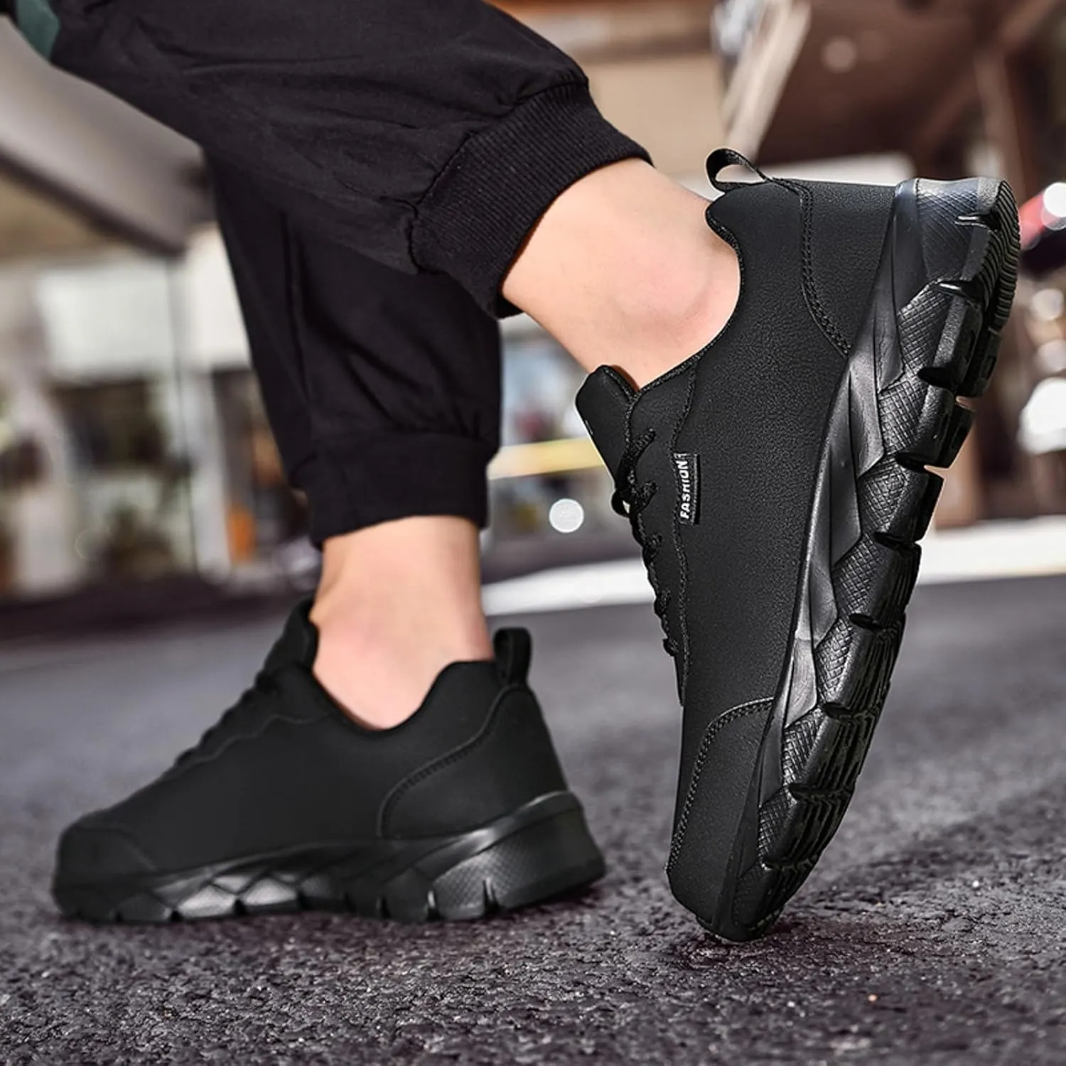 Mens Shoes Golf Low Top Versatile Office Classic Work Slip On Loafers