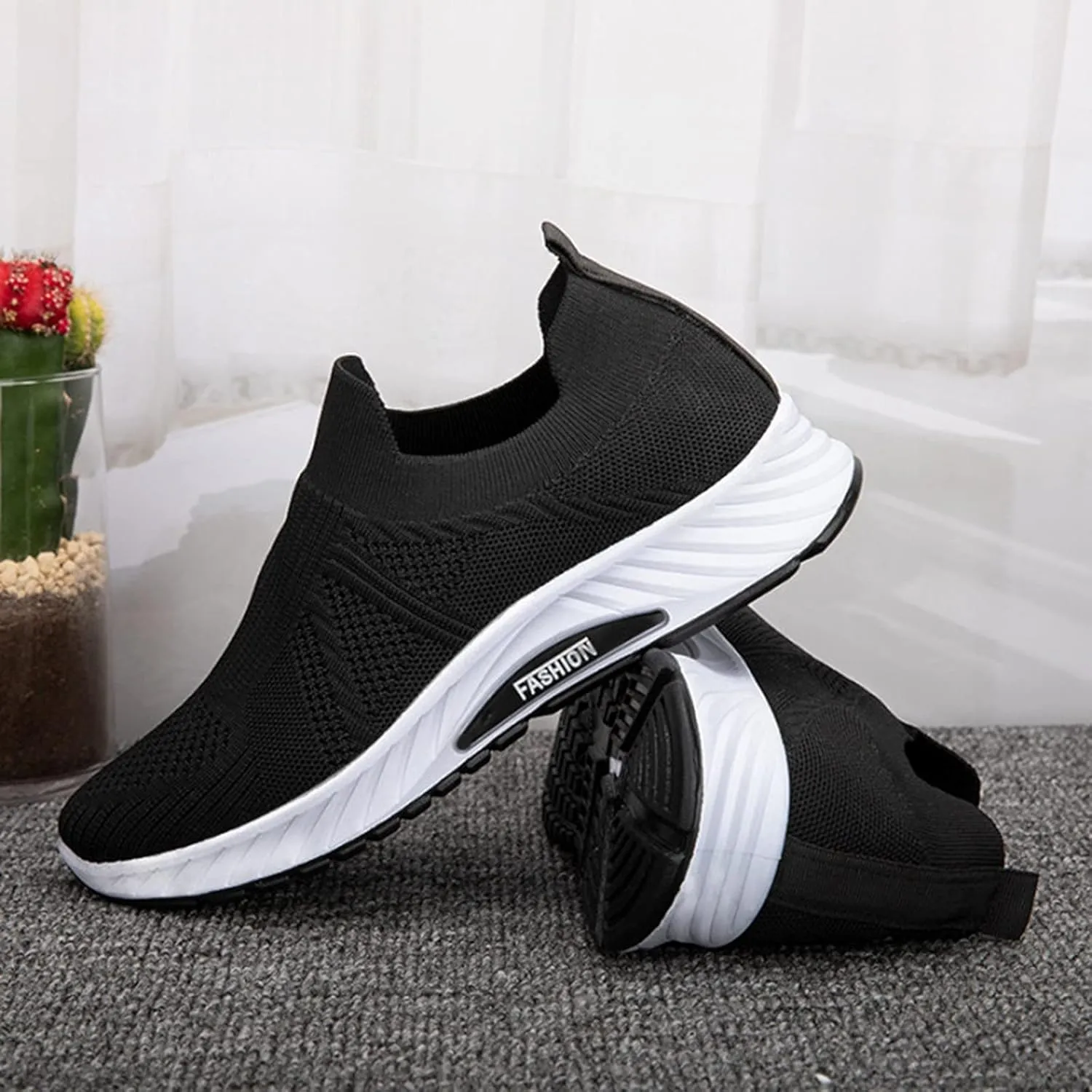 Mens Shoes Sports Low Top Outdoor Summer and Autumn Lightweight Comfortable Slip On Loafers