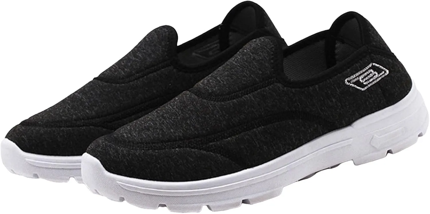 Mens Slip On Men's and Women's Soft Soled Breathable and Comfortable Sports Casual Shoes