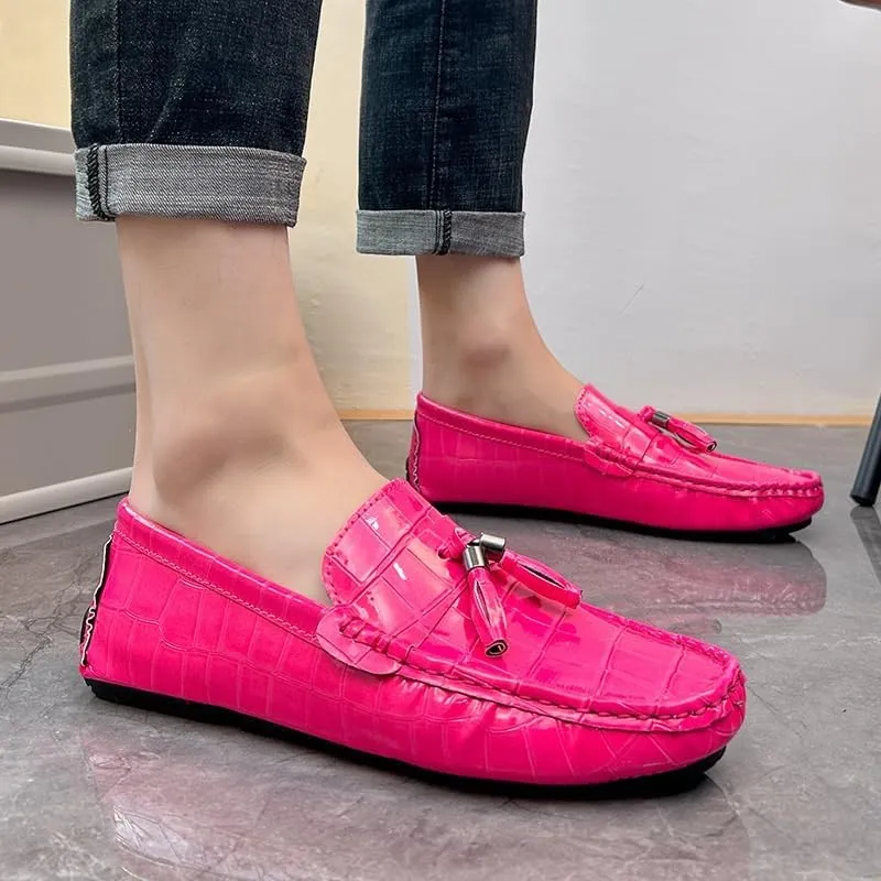 Men's Tassel Comfort Loafer Mens Loafers Sneakers Slip On Fashion Comfort Shoes