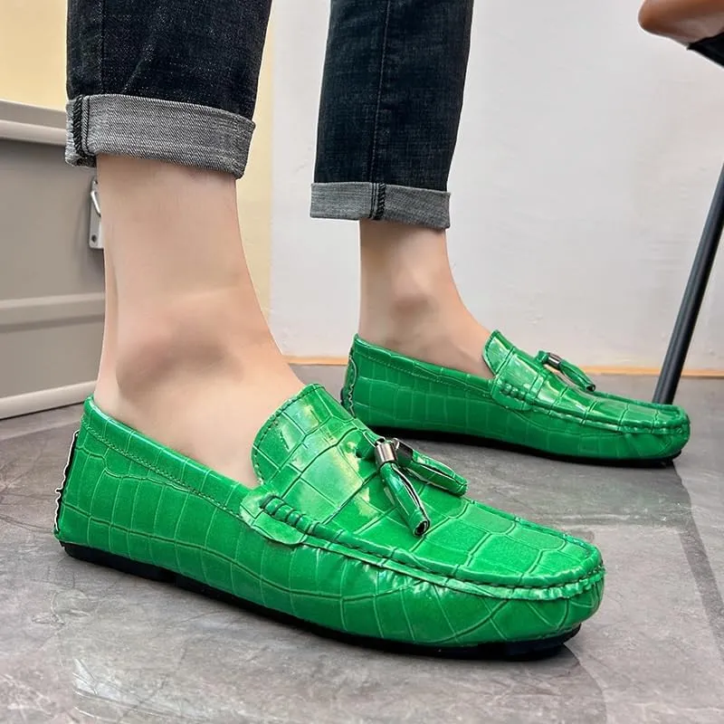Men's Tassel Comfort Loafer Mens Loafers Sneakers Slip On Fashion Comfort Shoes