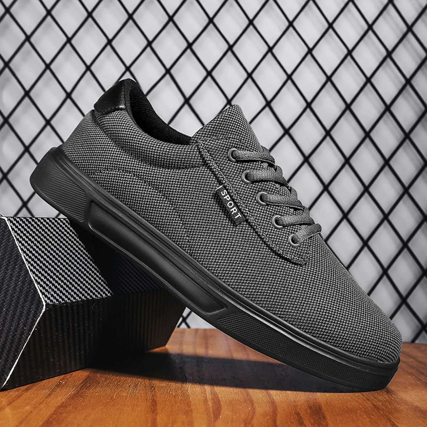 Men's Walking Shoes Sports Low Top Mountaineering Classic Breathable Slip On Loafers