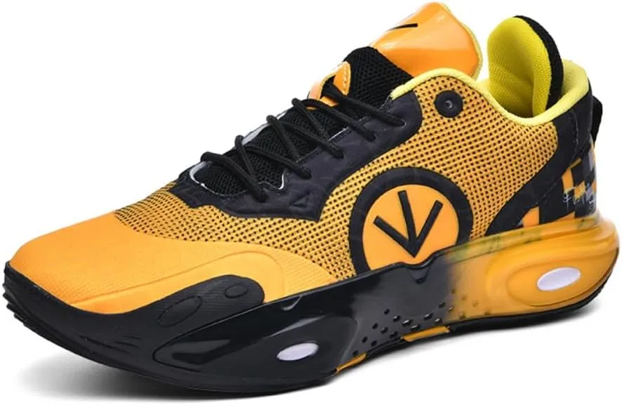 Men's Women's Basketball Shoes High Top Ultra-Light Fashion Anti Slip Breathable Sneakers