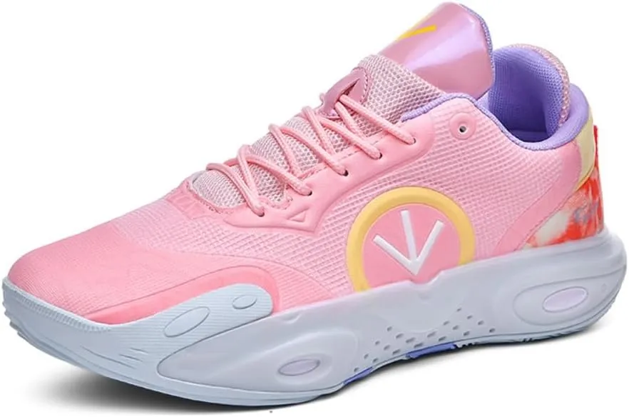 Men's Women's Basketball Shoes High Top Ultra-Light Fashion Anti Slip Breathable Sneakers