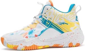Men's Women's Basketball Shoes Ultra-Light high-top Fashion Anti-Slip Breathable Sneakers