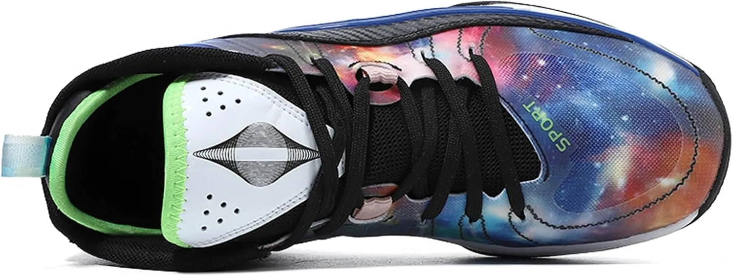 Men's Women's Fashionable Fluorescent Lightweight Casual Basketball Shoes Skateboarding Shoes
