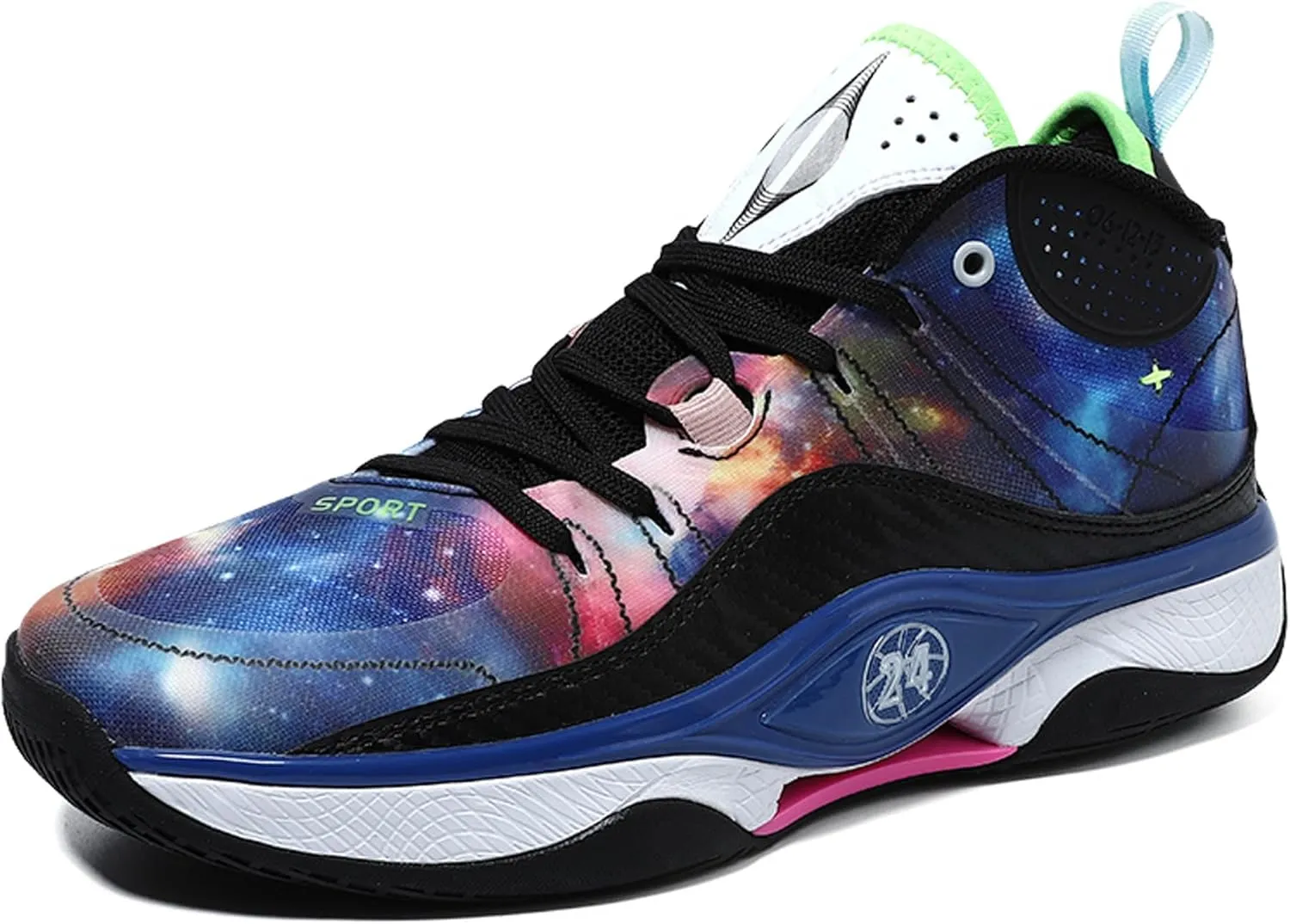 Men's Women's Fashionable Fluorescent Lightweight Casual Basketball Shoes Skateboarding Shoes