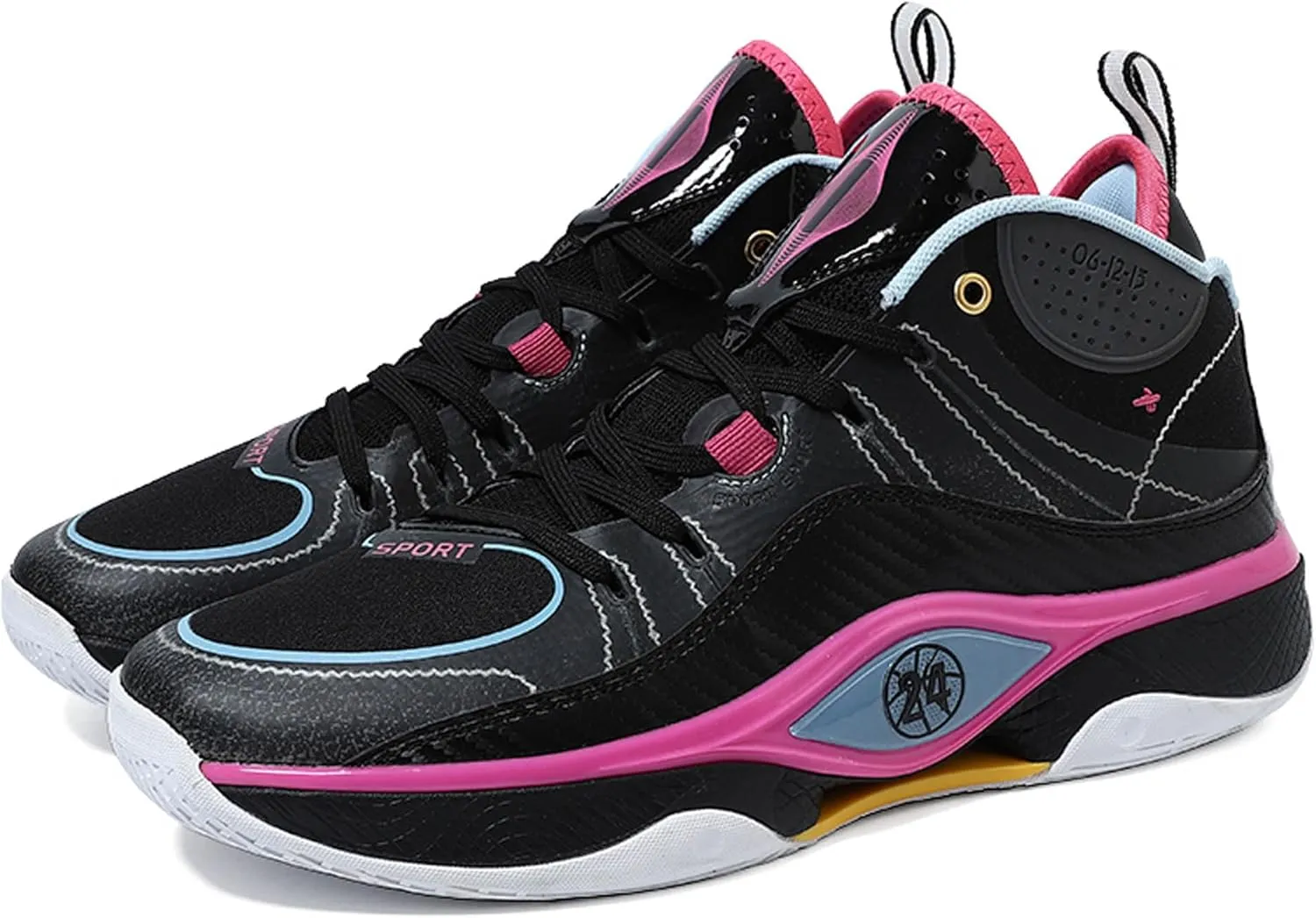 Men's Women's Fashionable Fluorescent Lightweight Casual Basketball Shoes Skateboarding Shoes