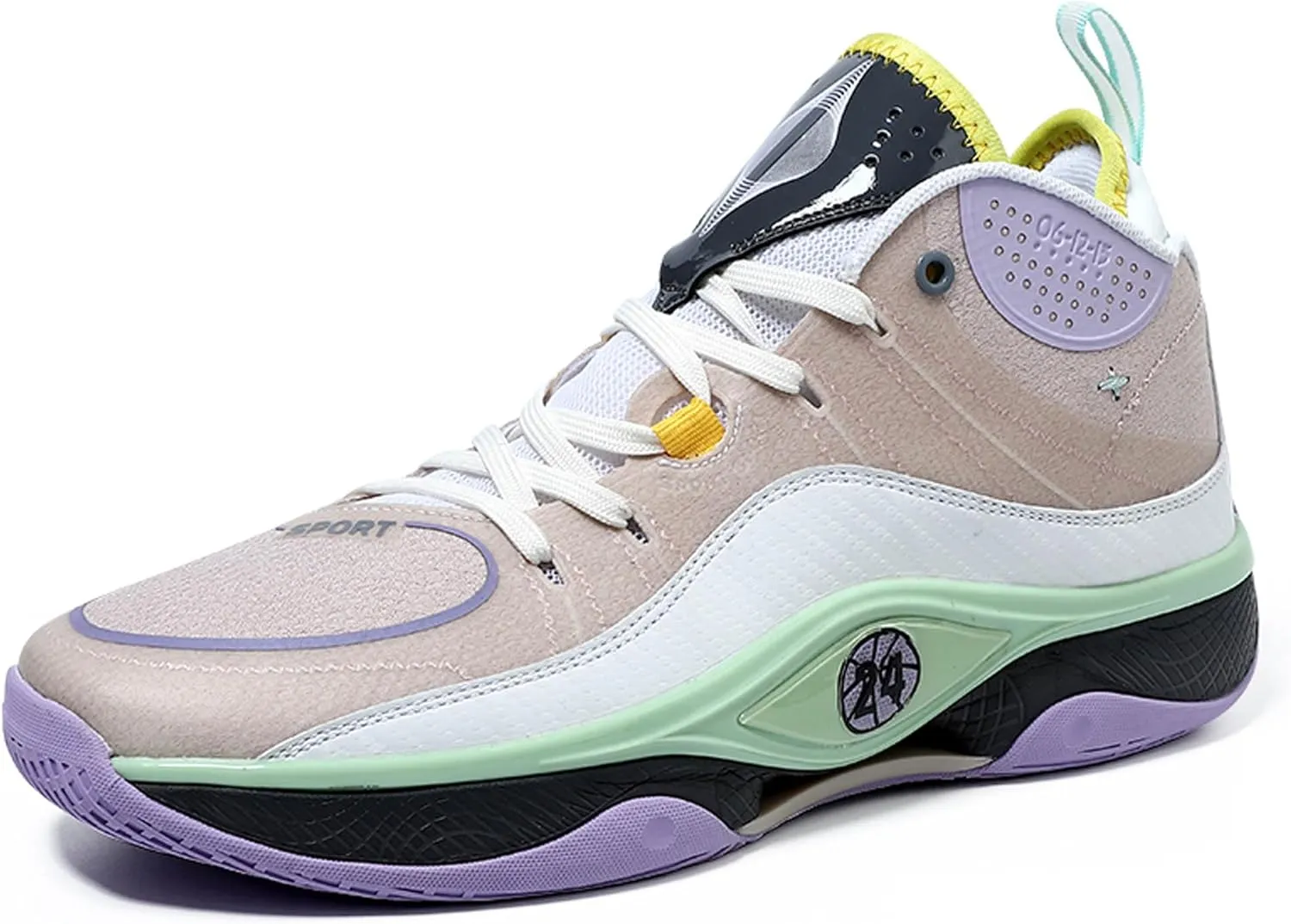 Men's Women's Fashionable Fluorescent Lightweight Casual Basketball Shoes Skateboarding Shoes