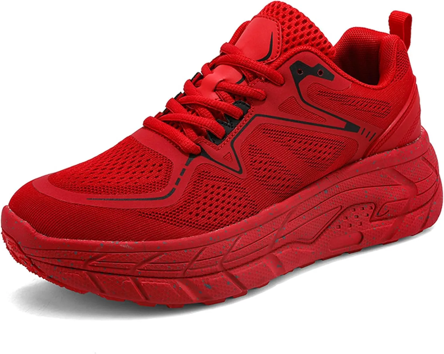 Men's Women's High Top Graffiti Anti Slip Arch Support Casual Sports Basketball Shoes, Men's Breathable Fitness Cushioning Training Running Shoes