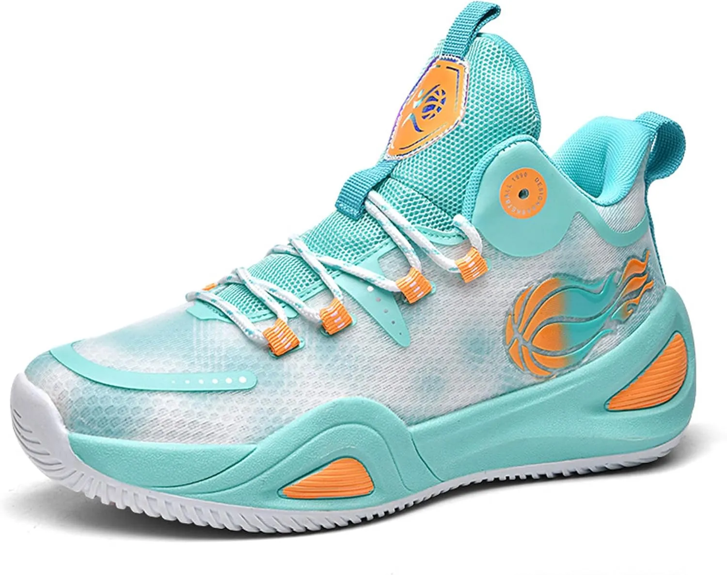 Men's Women's High Top Graffiti Anti Slip Basketball Shoes, Arch Supported Casual Sports Shoes, Men's Breathable Running Shoes, Fitness Cushioning Training Shoes