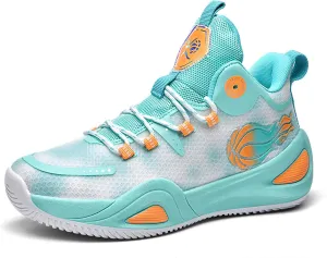 Men's Women's High Top Graffiti Anti Slip Basketball Shoes, Arch Supported Casual Sports Shoes, Men's Breathable Running Shoes, Fitness Cushioning Training Shoes