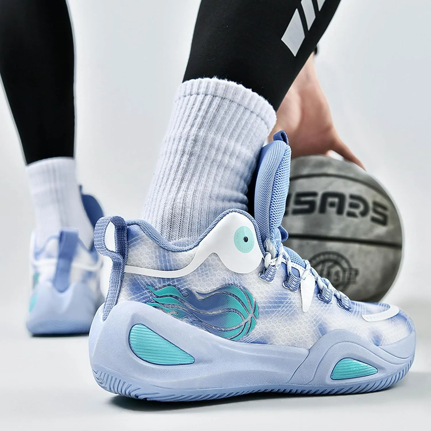 Men's Women's High Top Graffiti Anti Slip Basketball Shoes, Arch Supported Casual Sports Shoes, Men's Breathable Running Shoes, Fitness Cushioning Training Shoes