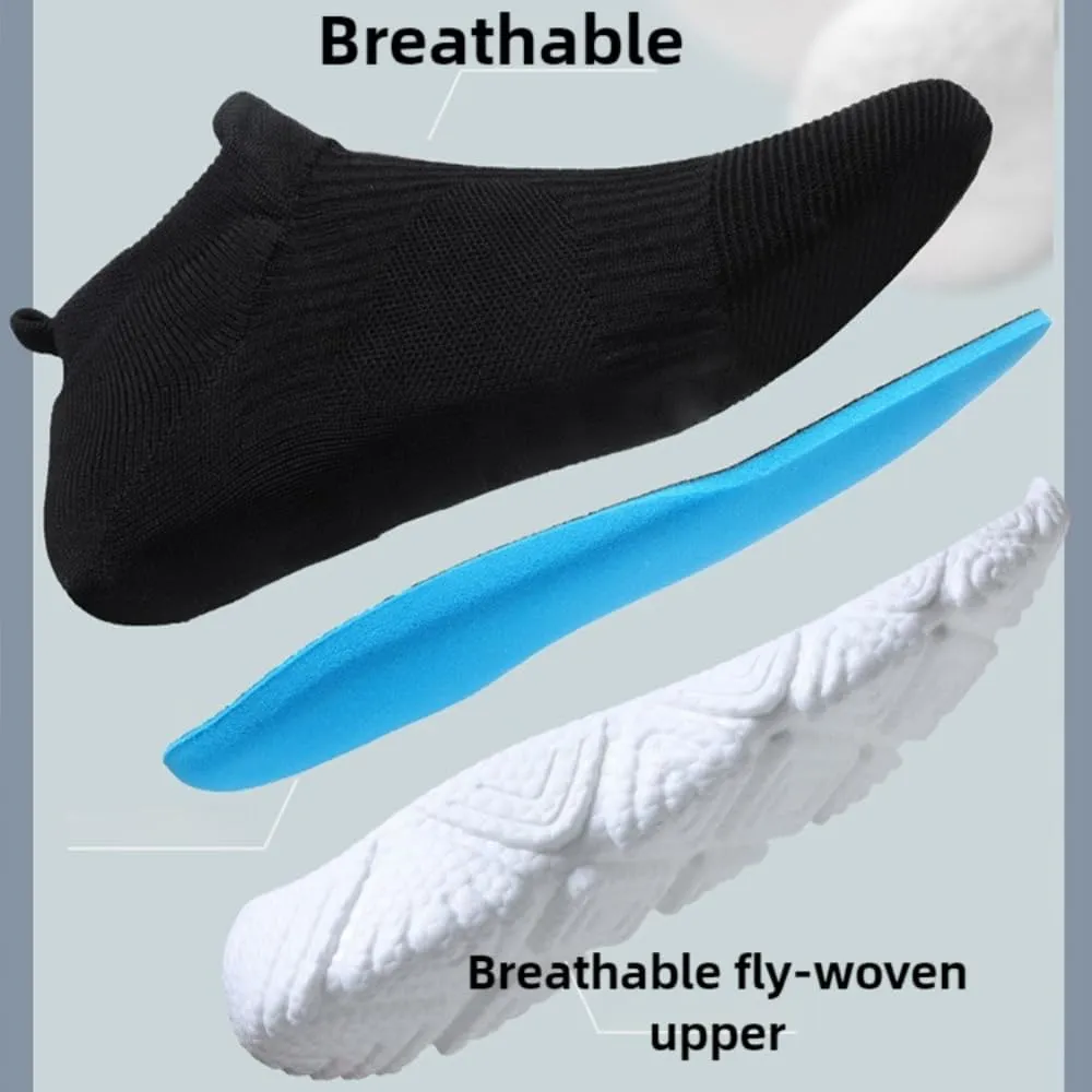 Mesh Running Shoes for MenBreathable Cushioned Ultra Lightweight Sport Sneakers Non Slip Workout Running Shoes