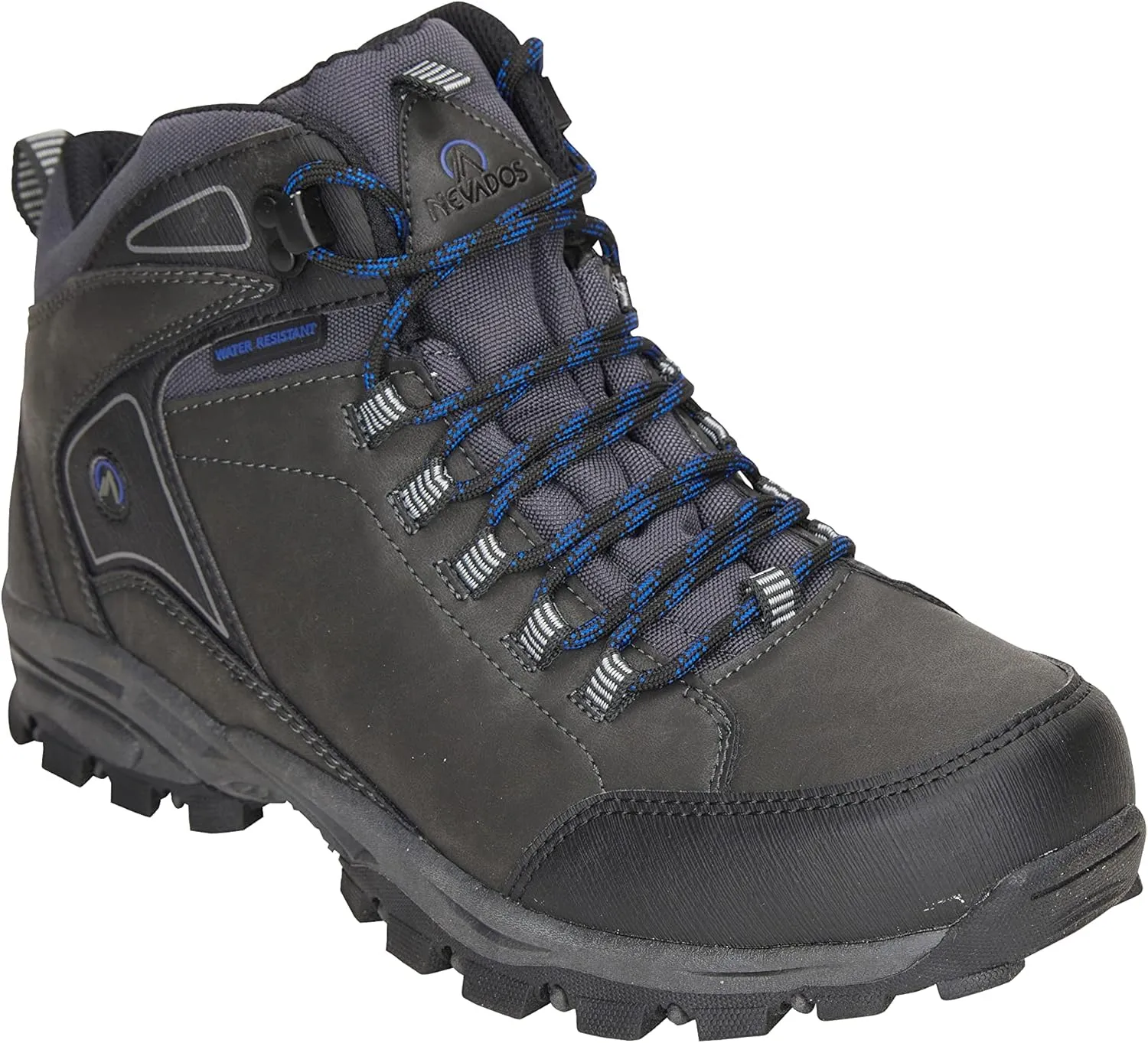 Nevados Glacier Mid Ankle Hiking Boots for Men| Water Resistant, Multi-Terrain, Solid & Durable Design Traction Outsole Contoured Insole