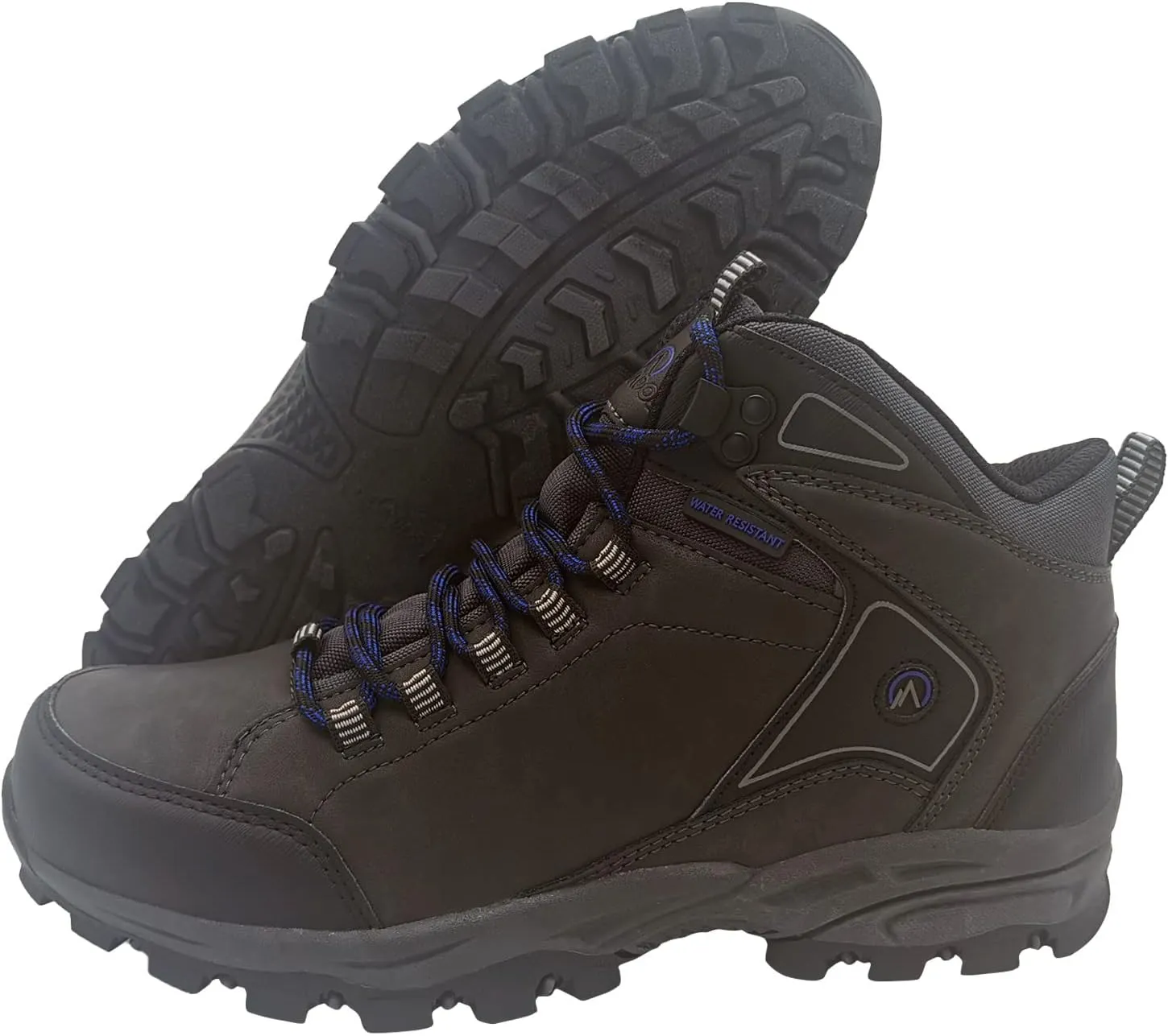 Nevados Glacier Mid Ankle Hiking Boots for Men| Water Resistant, Multi-Terrain, Solid & Durable Design Traction Outsole Contoured Insole