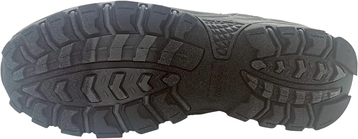 Nevados Glacier Mid Ankle Hiking Boots for Men| Water Resistant, Multi-Terrain, Solid & Durable Design Traction Outsole Contoured Insole