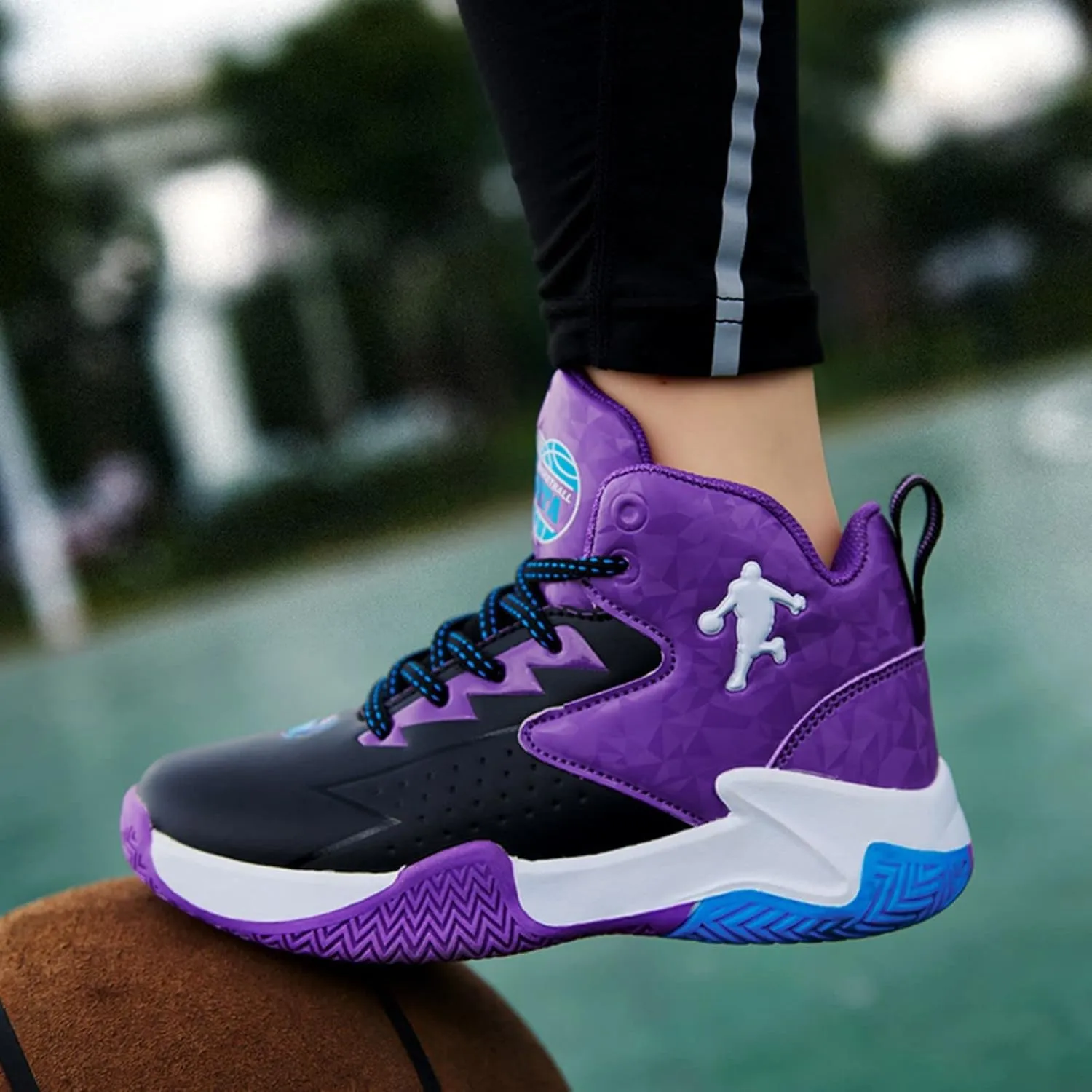 New Anti Slip and wear-Resistant Children's Basketball Shoes
