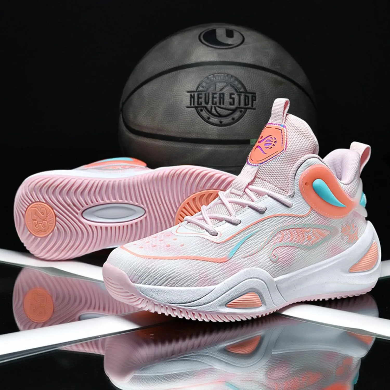 New wear-Resistant high top Basketball Shoes