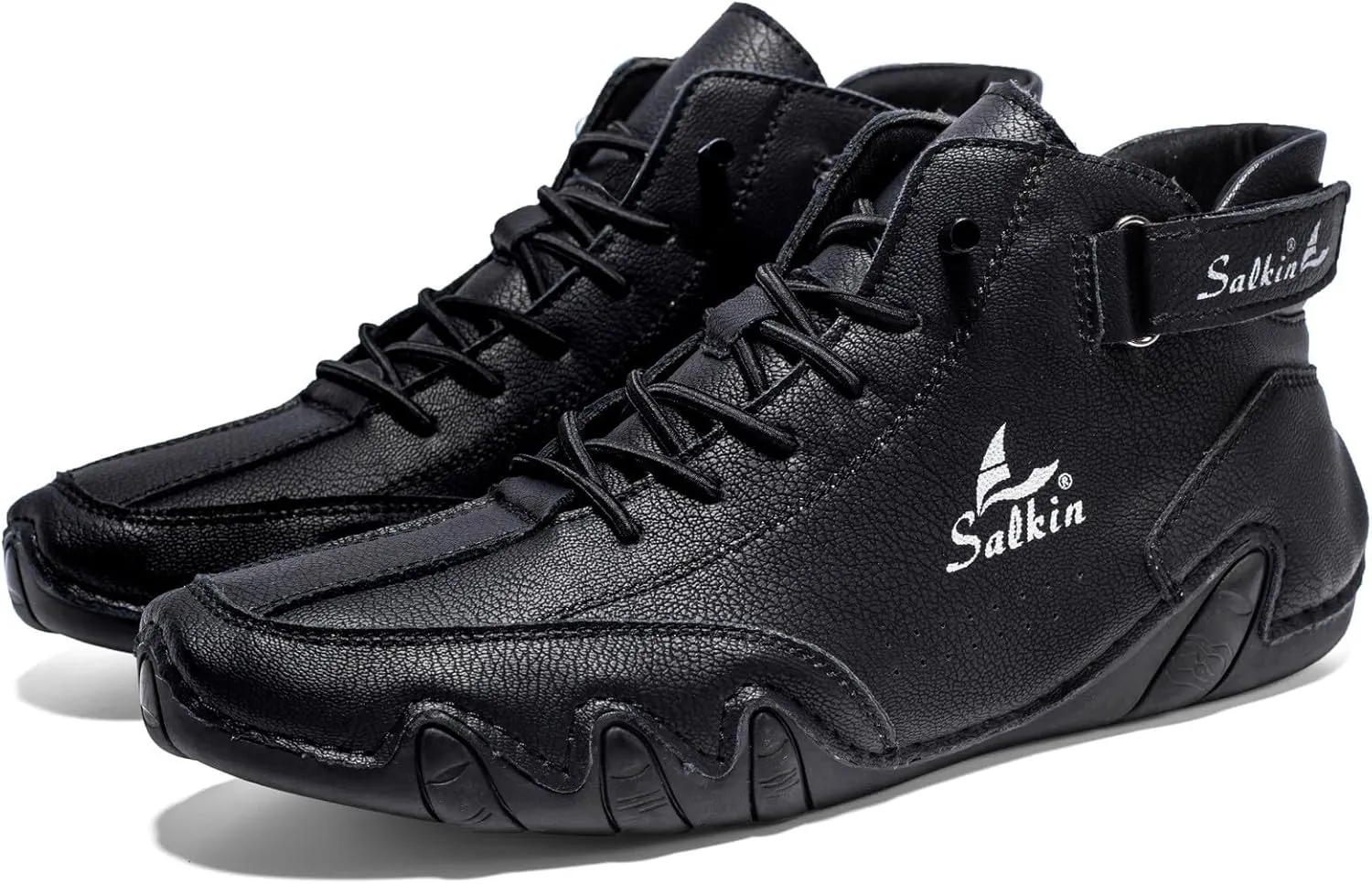 Non Slip Work Sport Shoes for Men Lightweight Breathable Slip on Running Shoe Breathable Diabetic Shoes for Men