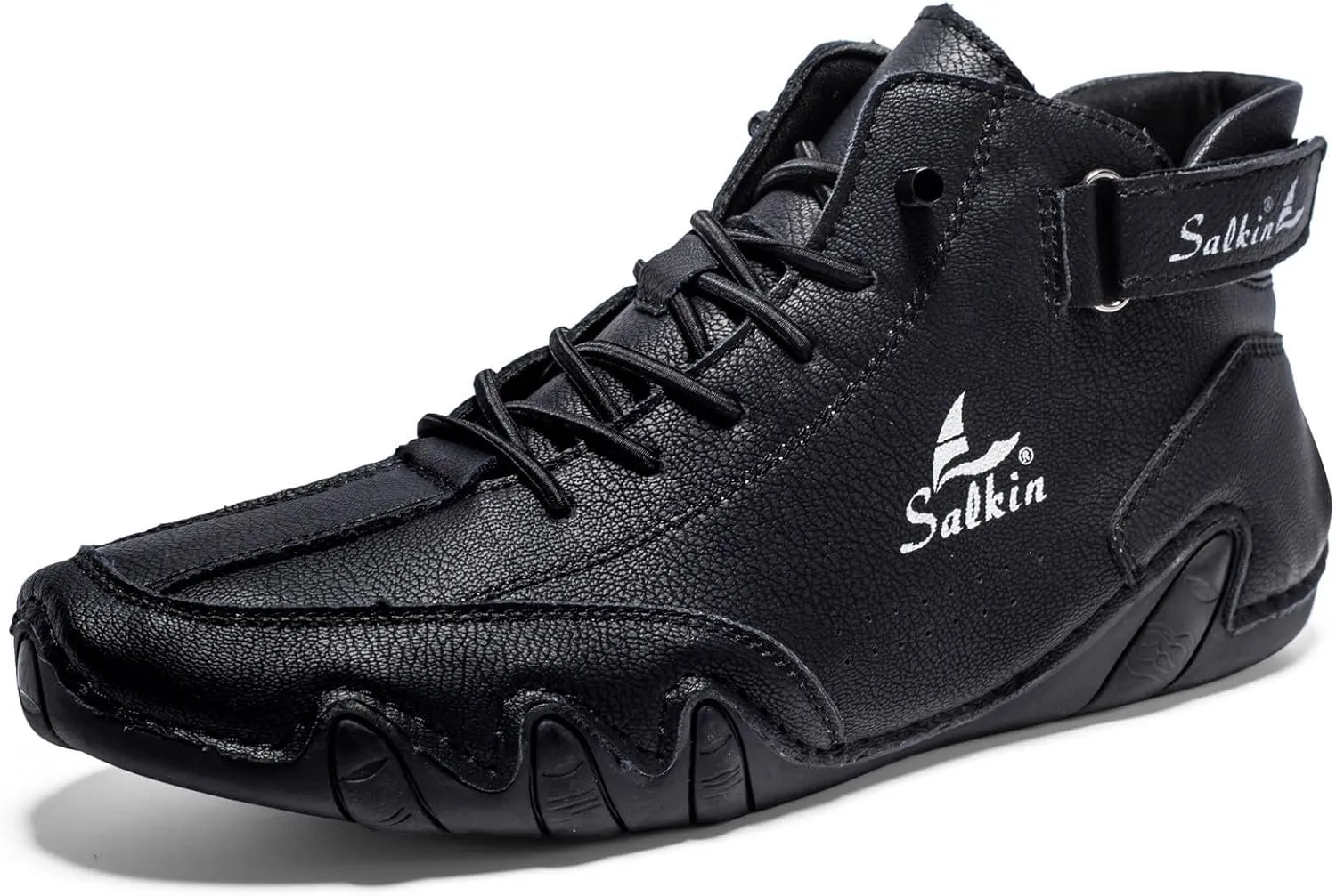 Non Slip Work Sport Shoes for Men Lightweight Breathable Slip on Running Shoe Breathable Diabetic Shoes for Men
