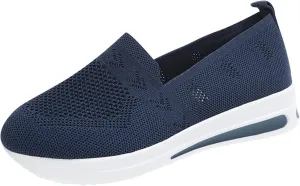 Orthopedic Shoes for Women Slip On Breathable Mesh Sneakers Non Slip Thick Sole Comfortable Casual Shoes