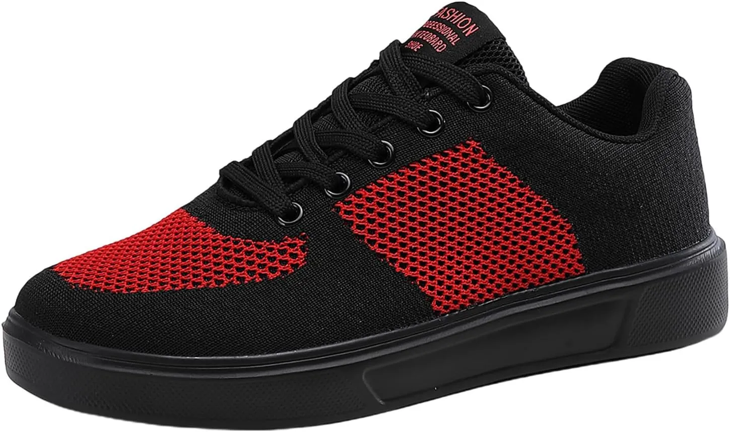 Outdoor Jogging Sneakers for Men Comfortable Breathable Lightweight Tennis Shoe Lightweight Work Shoes for Men