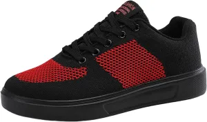 Outdoor Jogging Sneakers for Men Comfortable Breathable Lightweight Tennis Shoe Lightweight Work Shoes for Men
