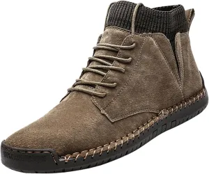 Outdoor Jogging Sneakers for Men Lace Up Lightweight Breathable Fashion Sneaker Lightweight Work Shoes for Men