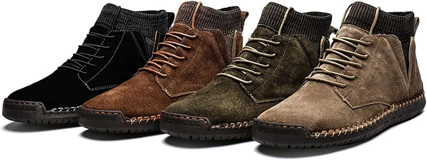Outdoor Jogging Sneakers for Men Lace Up Lightweight Breathable Fashion Sneaker Lightweight Work Shoes for Men